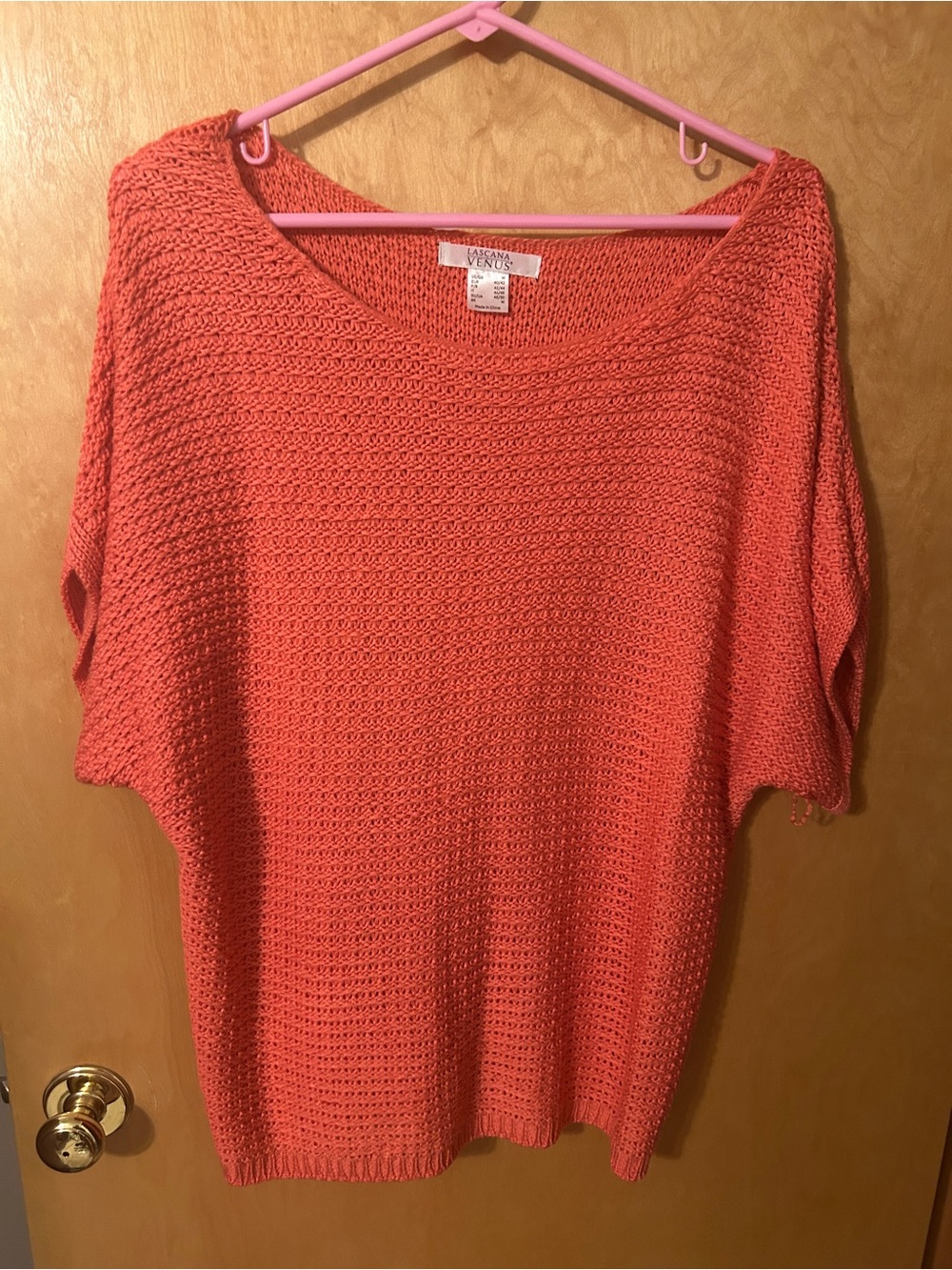 Venus Lascana Coral Knit Boatneck Sweater